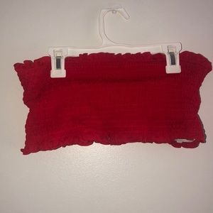 NWOT red tube top bathing suit